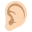 :ear_light_skin_tone: 👂🏻