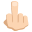 :middle_finger_light_skin_tone: 🖕🏻