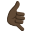 :call_me_hand_dark_skin_tone: 🤙🏿