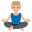 :man_in_lotus_position_medium-light_skin_tone: 🧘🏼♂