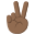 :victory_hand_medium-dark_skin_tone: ✌🏾